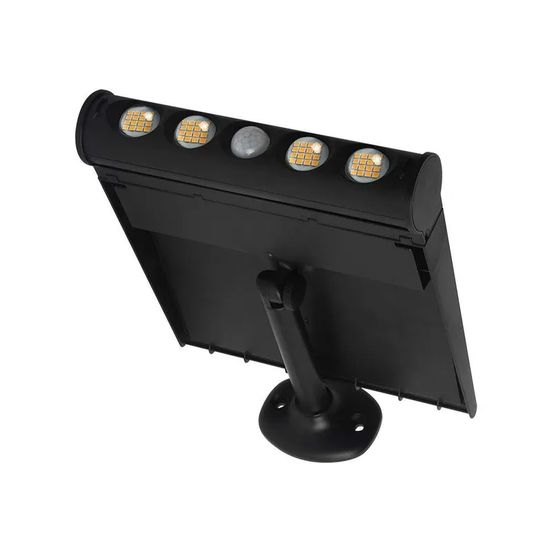 Projektor Solarny 8W LED 8w1 Czujnik Ruchu IP65 V-TAC VT-11108 6000K 950LM - Czarny