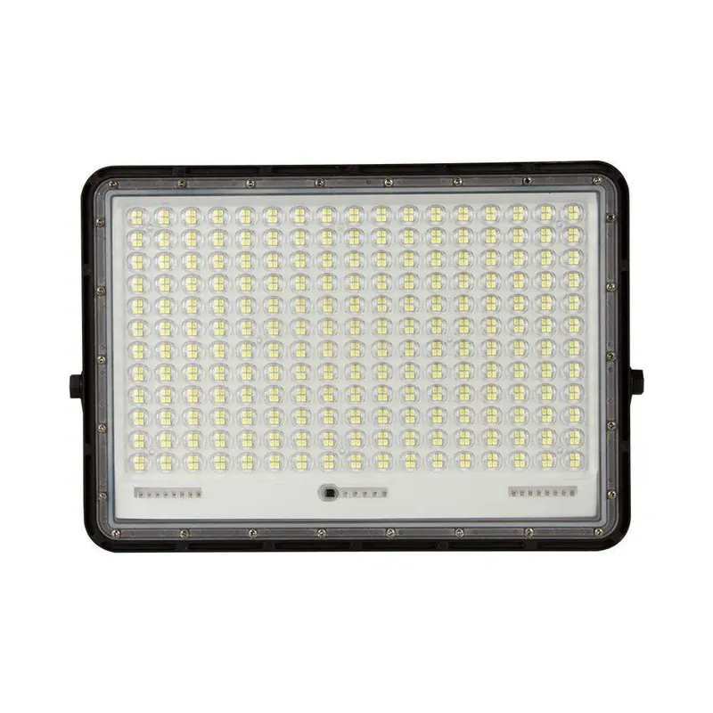 Naświetlacz LED Solarny V-TAC 30W Pilot Auto Timer IP65 VT-240W 6400K 2600LM - Czarny
