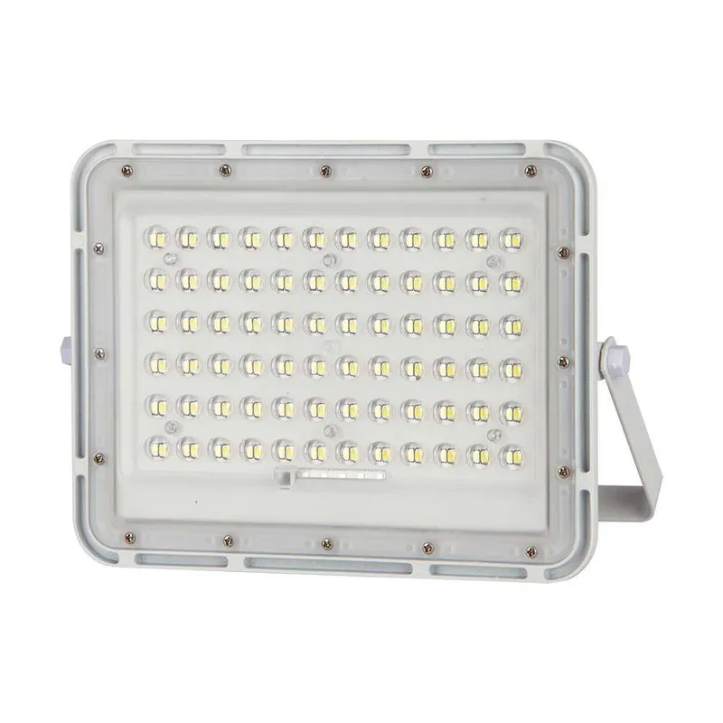 Naświetlacz LED Solarny V-TAC 15W Pilot Auto Timer IP65 VT-120W-W 6400K 1200LM - Biały