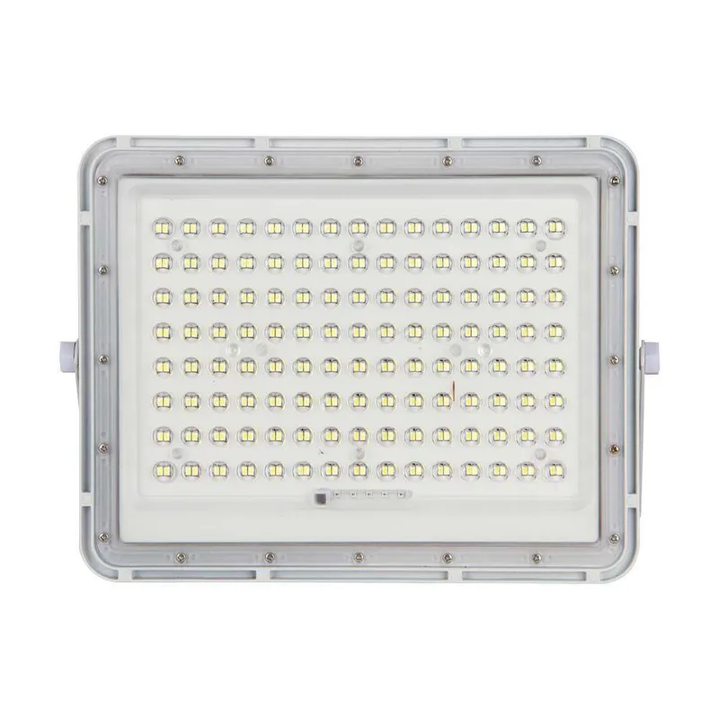Naświetlacz LED Solarny V-TAC 20W Pilot Auto Timer IP65 VT-180W-W 4000K 1800LM - Biały
