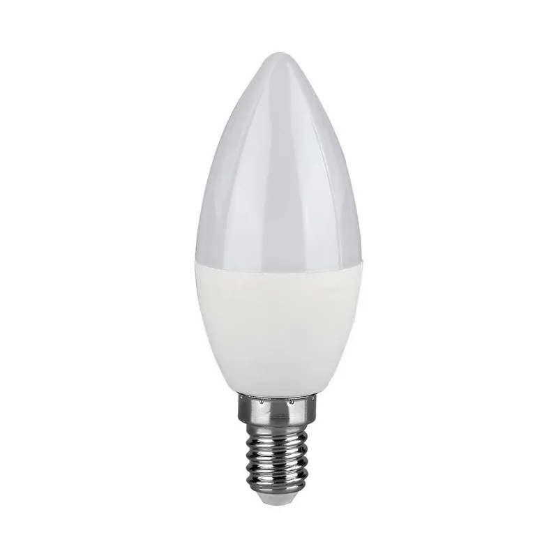 Żarówka LED V-TAC SAMSUNG CHIP 5,5W E14 Świeczka Ściemnialna VT-293D 3000K 470LM 5 Lat Gwarancji