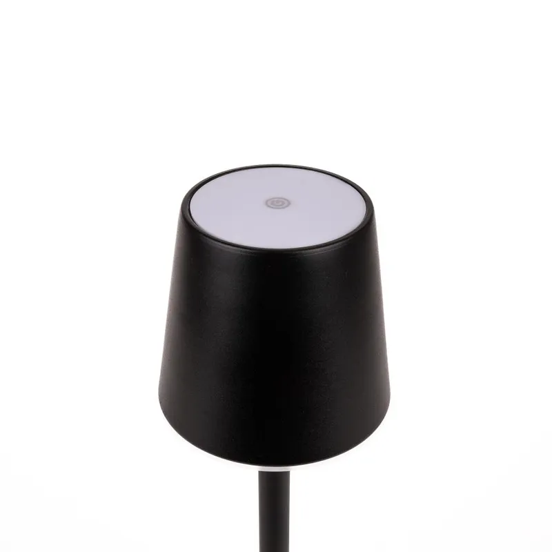 Lampka Stołowa Nocna V-TAC 3W LED 39cm Ładowanie Ściemnianie VT-7703 4000K 70LM - Czarna