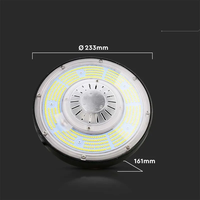 Oprawa LED High Bay V-TAC MeanWell Driver 100W 185LM/W VT-9119 4000K 18500LM 5 Lat Gwarancji