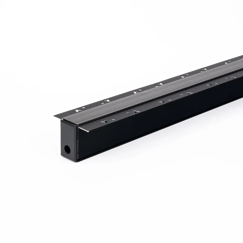 Szyna Podtynkowa Szynoprzewód Smart 48V V-TAC 200cm Aluminiowa (W Komplecie Maskownica I Zaślepki) - Czarna