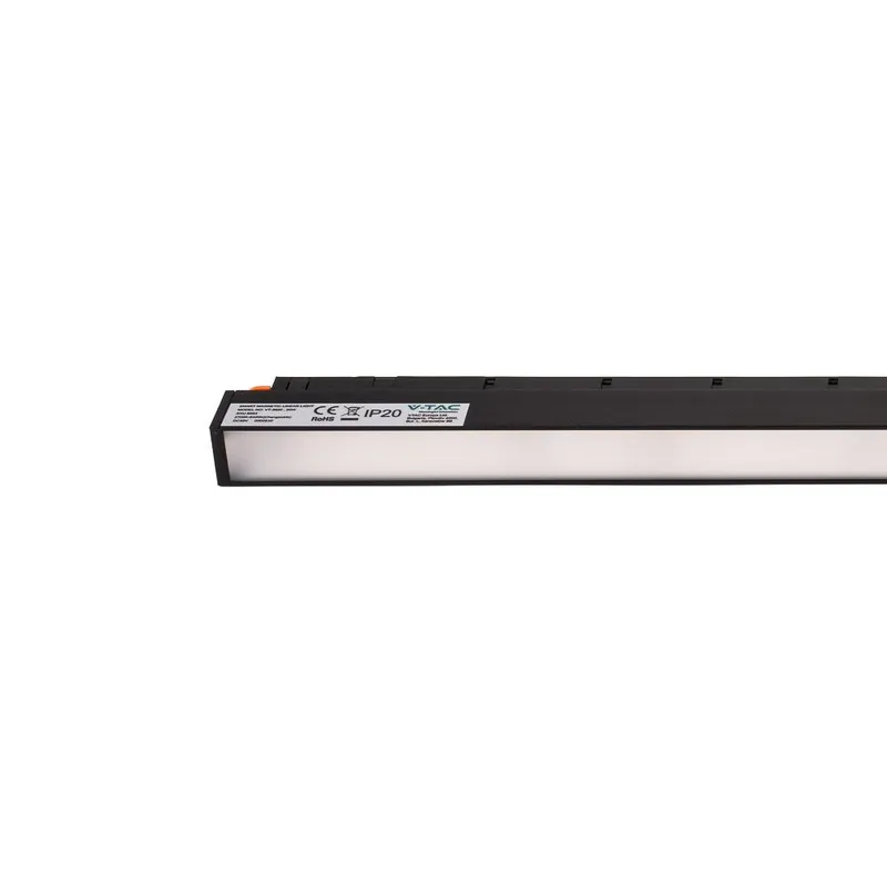Oprawa Szynoprzewód Smart 48V V-TAC 20W LED CCT 90ST Smart WI-FI 60cm VT-3620 2700K-6400K 2100LM 3 Lata Gwarancji - Czarna