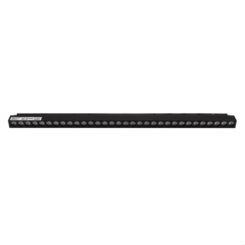 Oprawa Szynoprzewód Smart 48V V-TAC 20W LED CCT 30ST Smart WI-FI 60cm VT-3621 2700K-6400K 2000LM 3 Lata Gwarancji - Czarna