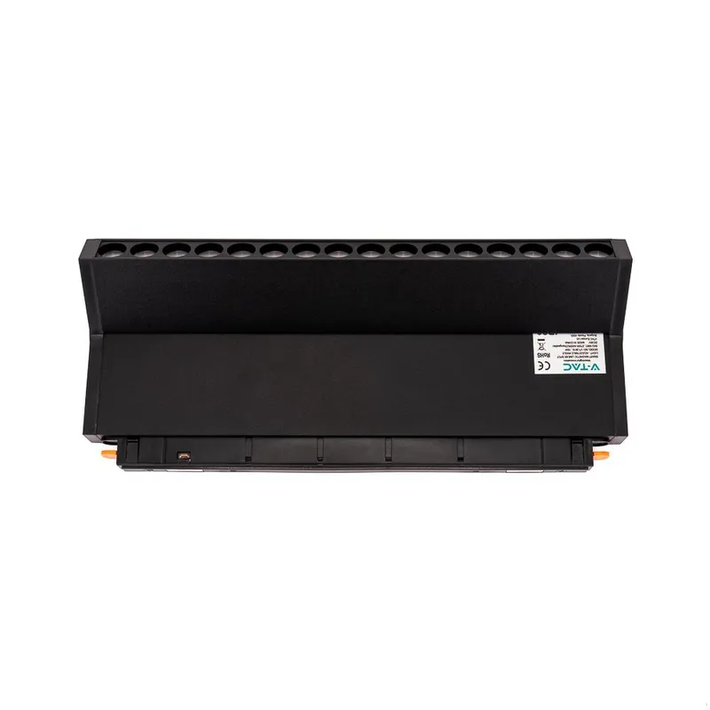 Oprawa Szynoprzewód Smart 48V V-TAC 18W LED CCT 30ST Smart WI-FI VT-3618 2700K-6400K 1500LM 3 Lata Gwarancji - Czarna