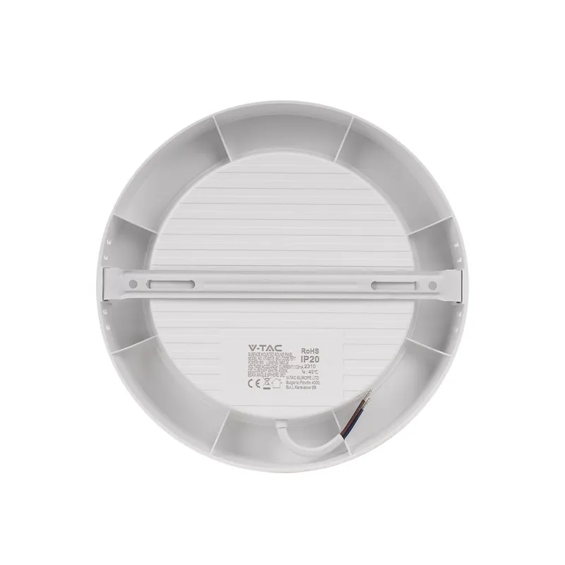 Panel LED V-TAC Natynkowy Premium Downlight 12W Okrągły FI170 VT-60012 3000K 1200LM