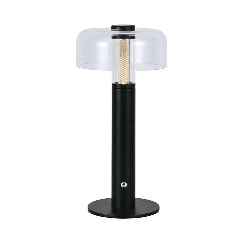 Lampka Stołowa Nocna V-TAC 1W LED 30cm Ładowanie USB Ściemnianie VT-1049 3000K 100LM - Czarna