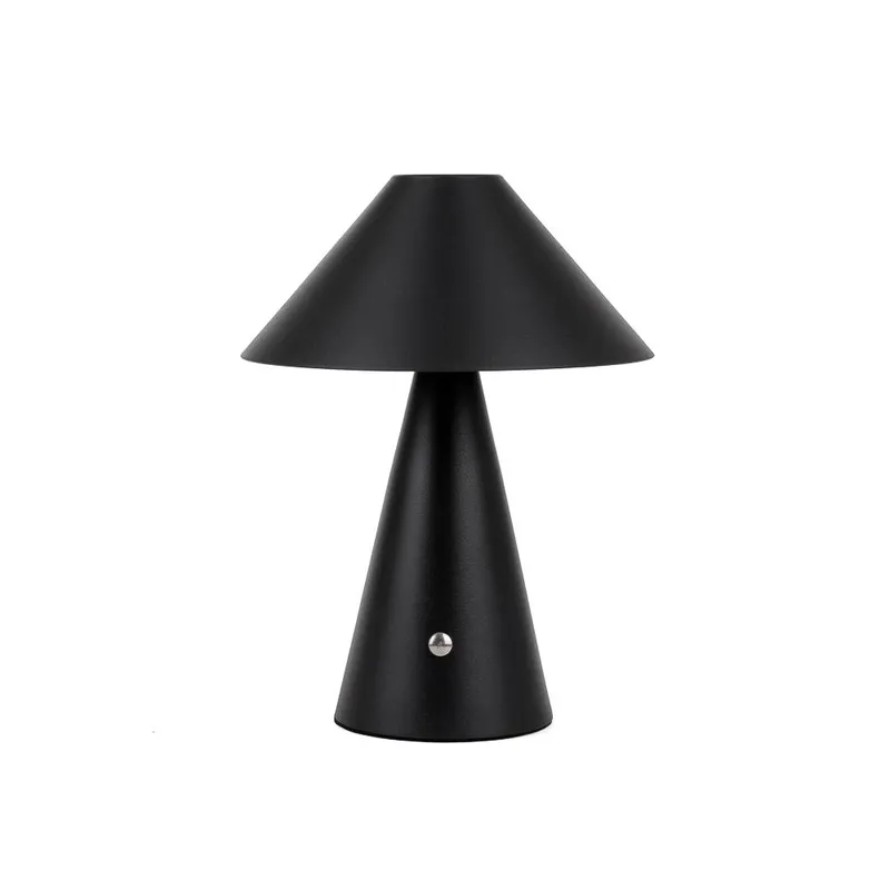 Lampka Stołowa Nocna V-TAC 3W LED 24cm Ładowanie USB Ściemnianie VT-1051 3000K-6000K 200LM - Czarna