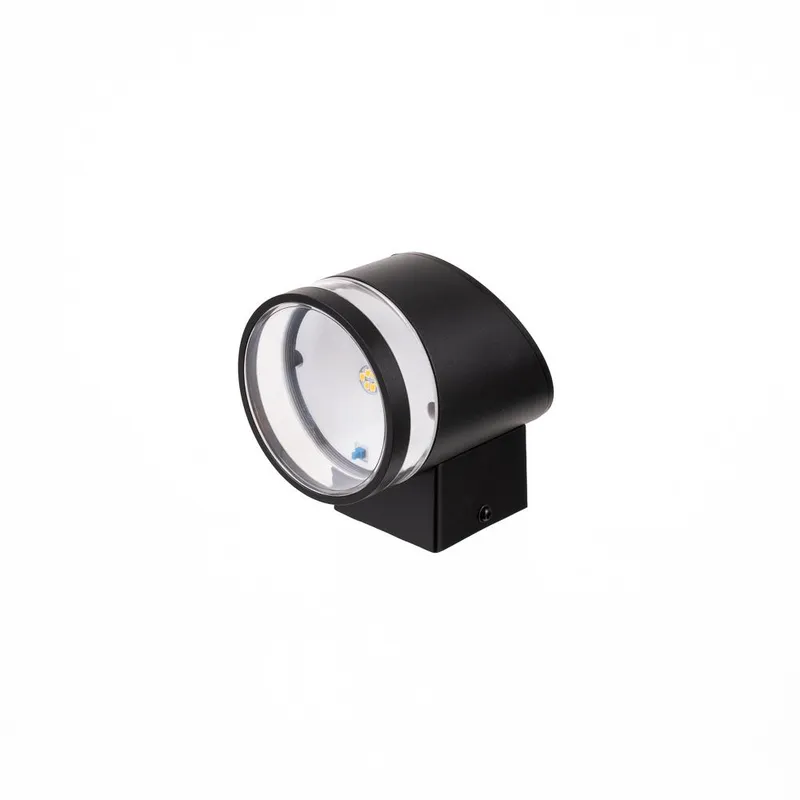 Kinkiet Ogrodowy Ścienny Solarny V-TAC 1W LED IP54 VT-1138 3000K 70LM 3 Lata Gwarancji - Czarny