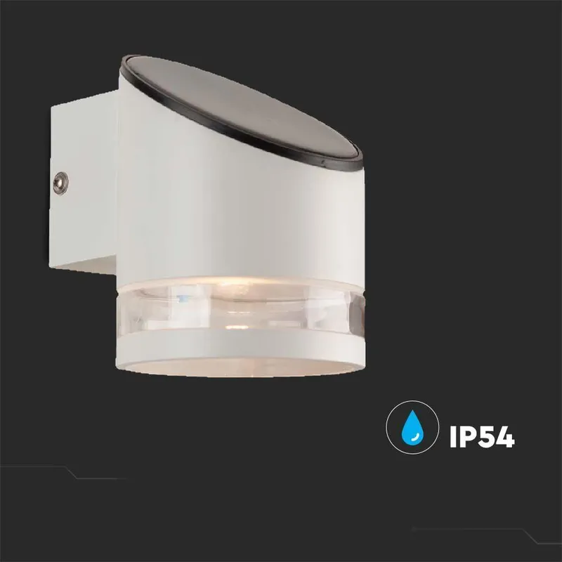 Kinkiet Ogrodowy Ścienny Solarny V-TAC 1W LED IP54 VT-1138 3000K 70LM 3 Lata Gwarancji - Biały