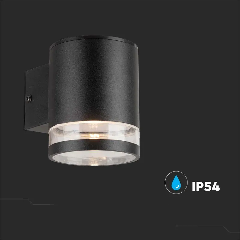 Kinkiet Ogrodowy Ścienny Solarny V-TAC 1W LED IP54 VT-1139 3000K 70LM 3 Lata Gwarancji - Czarny