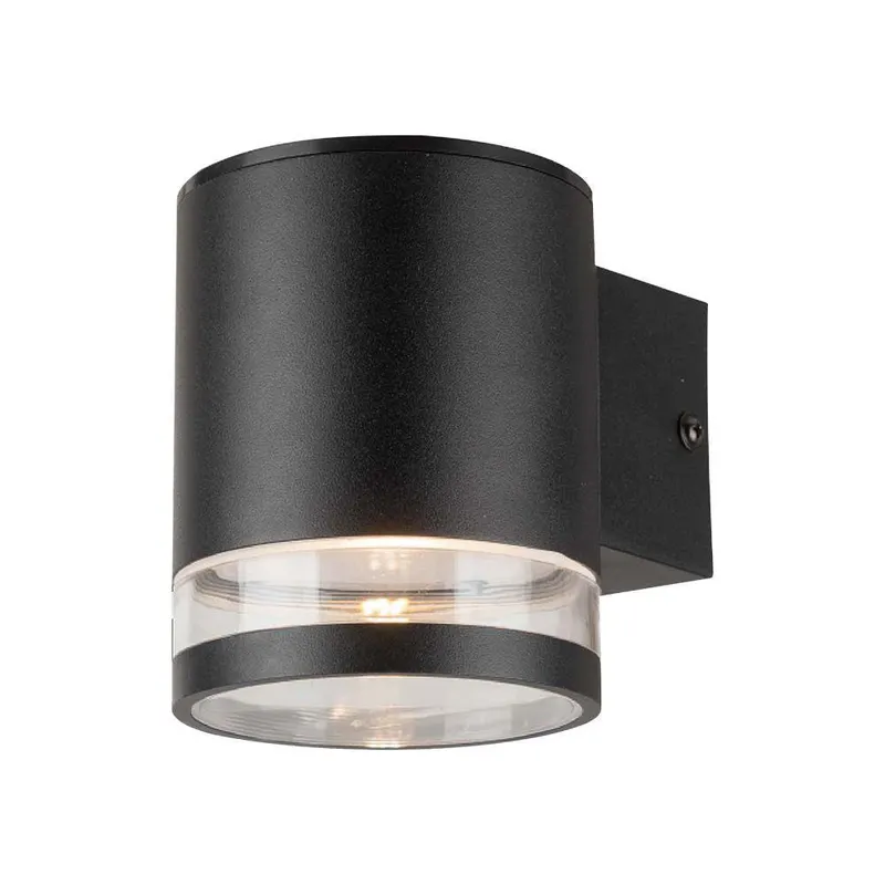 Kinkiet Ogrodowy Ścienny Solarny V-TAC 1W LED IP54 Czujnik Ruchu VT-1145 3000K 70LM 3 Lata Gwarancji - Czarny