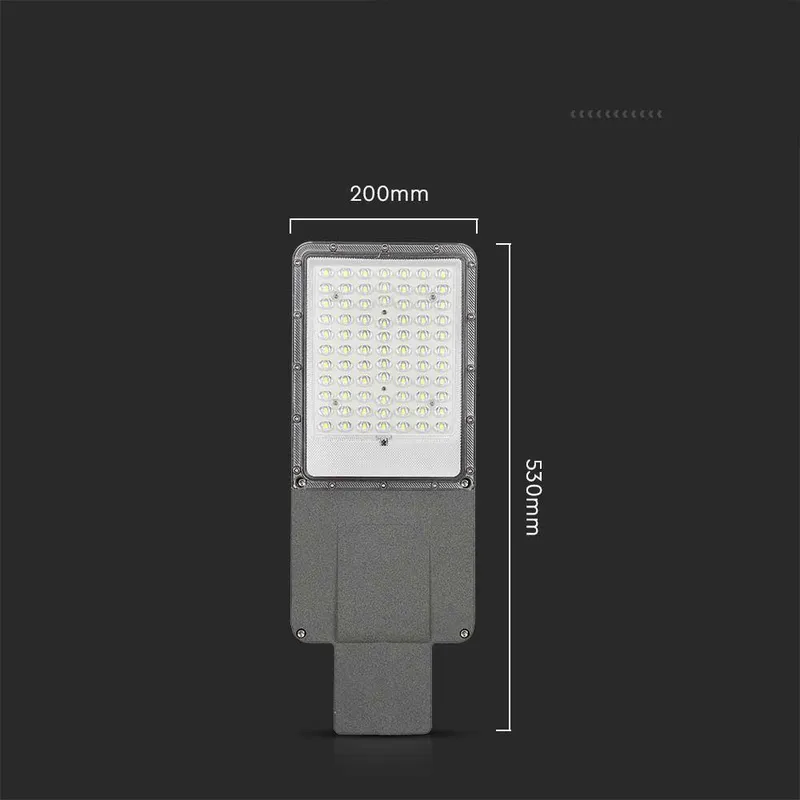 Naświetlacz Oprawa Uliczna LED Solarna V-TAC BRIDGELUX CHIP IP65 Pilot LIFEPO4 Panel 70W VT-15300ST 4000K 3500LM