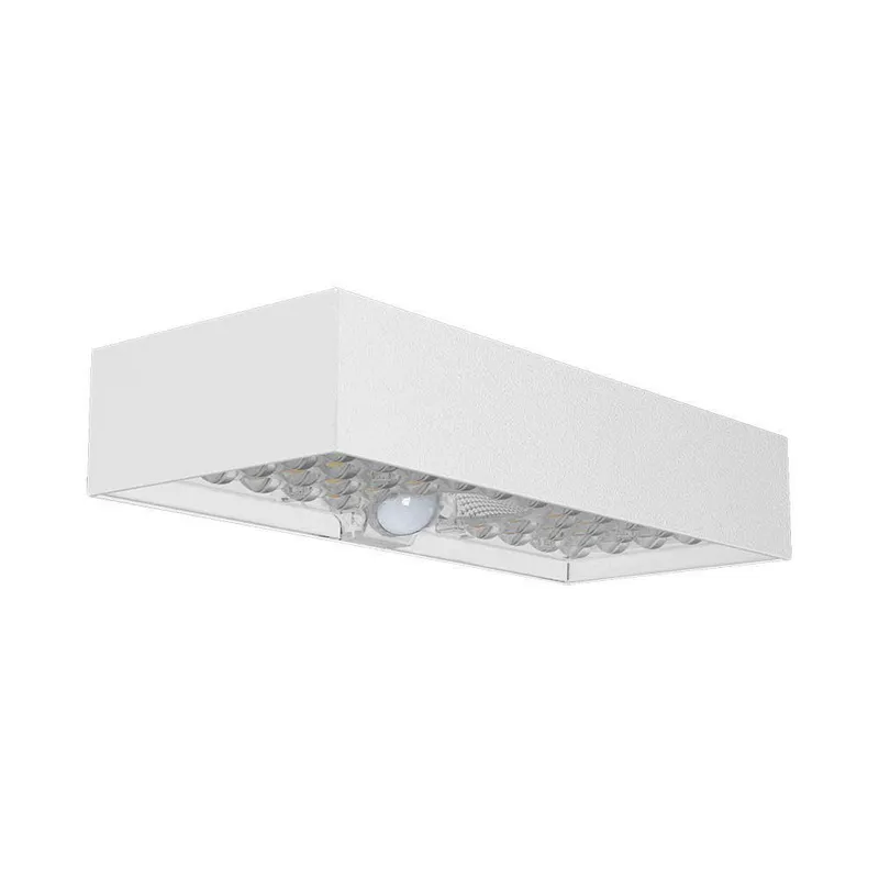 Kinkiet Ogrodowy Ścienny Solarny V-TAC 6W Czujnik Ruchu VT-406 4000K 900LM - Biały