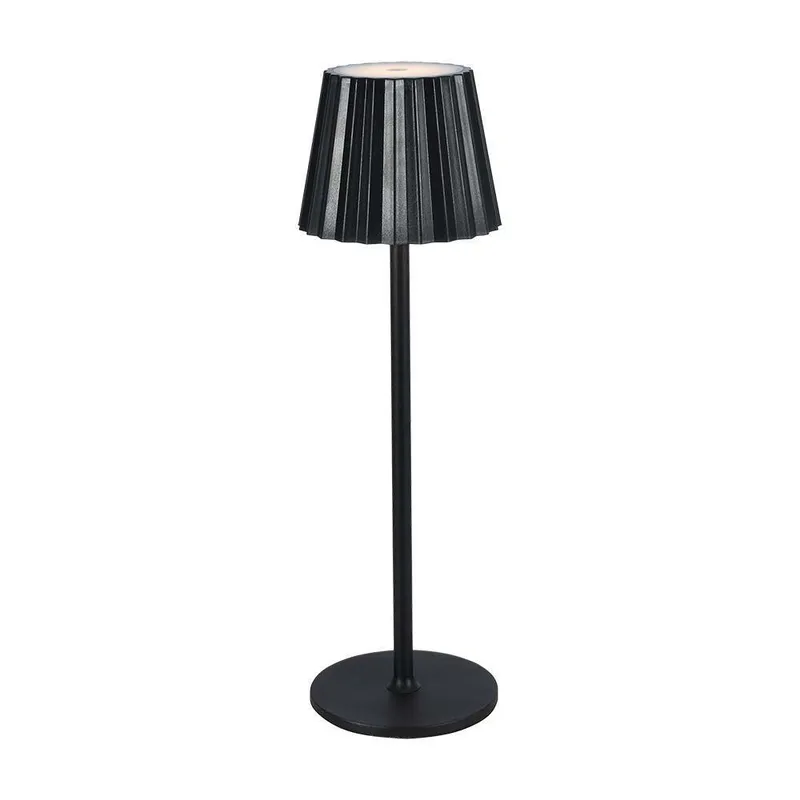 Lampka Stołowa Nocna V-TAC 4W LED 37cm Ładowanie USB Ściemnianie VT-1028 3000K-6000K 150LM - Czarna