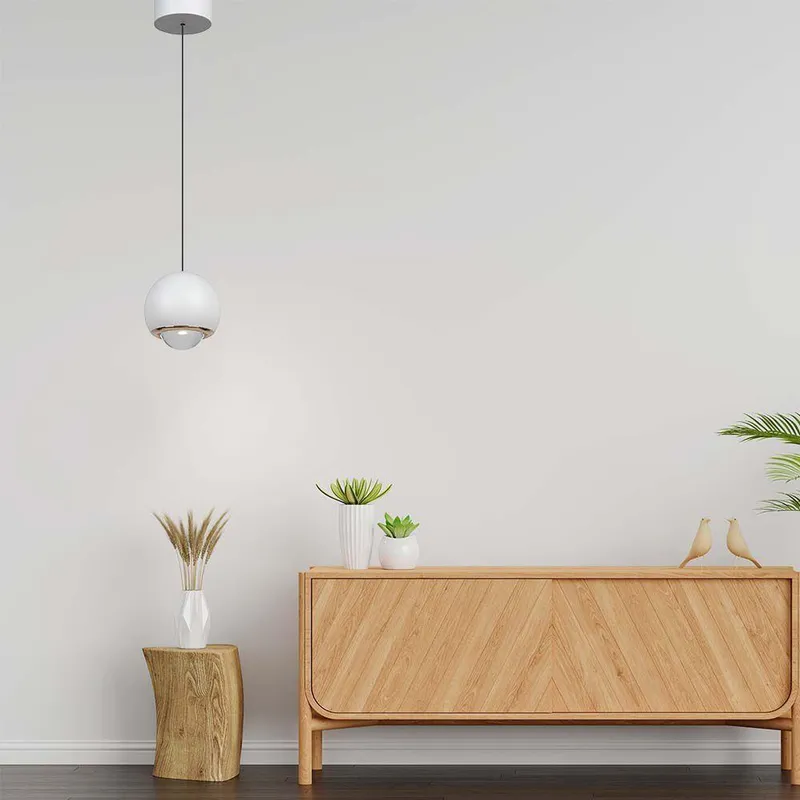 Oprawa Zwieszana V-TAC LED 6W Regulowana 200cm VT-7508 3000K 500LM - Biała