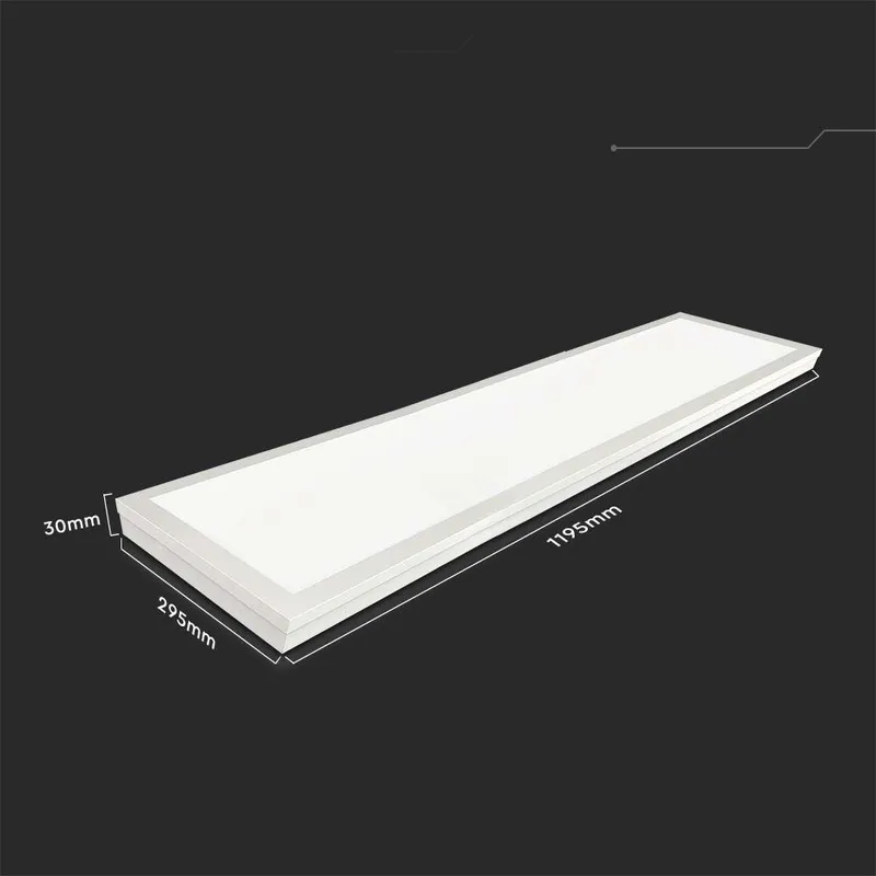 Panel LED V-TAC 40W 120x30 3w1 Natynkowy/Podtynkowy VT-6147 6500K 4400LM