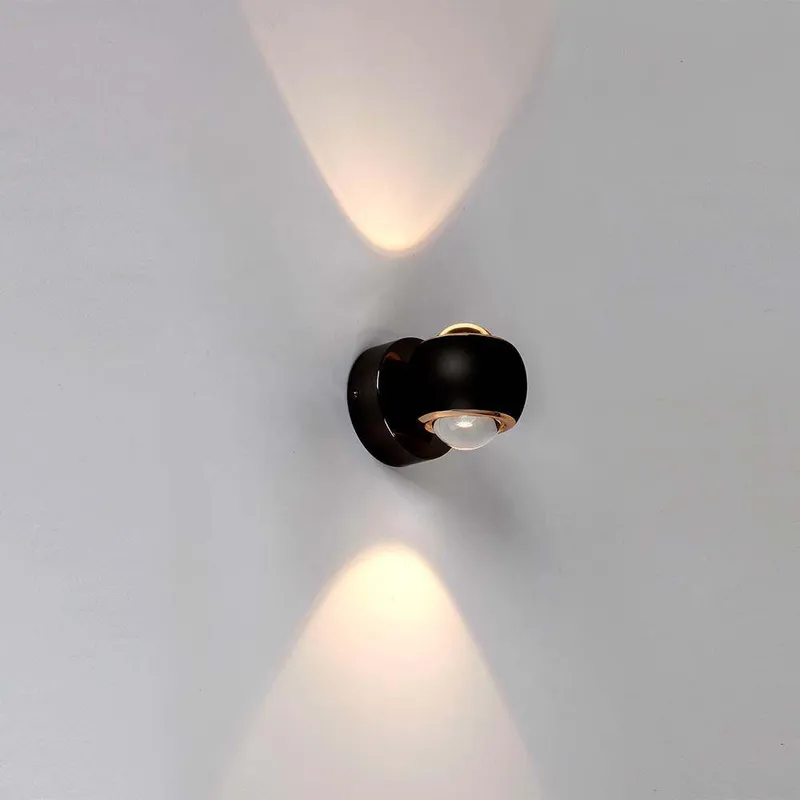 Oprawa Ścienna V-TAC 10W LED Kinkiet Góra Dół VT-7504 3000K 950LM - Czarna