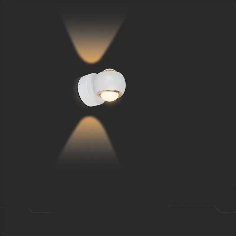 Oprawa Ścienna V-TAC 10W LED Kinkiet Góra Dół VT-7504 3000K 950LM - Biała
