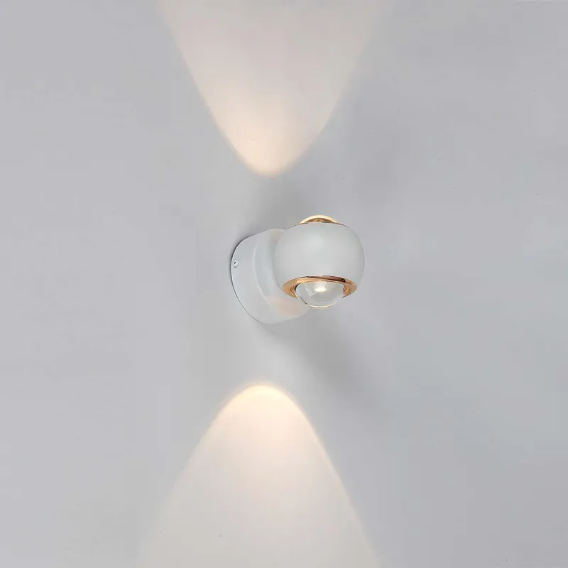 Oprawa Ścienna V-TAC 10W LED Kinkiet Góra Dół VT-7504 3000K 950LM - Biała
