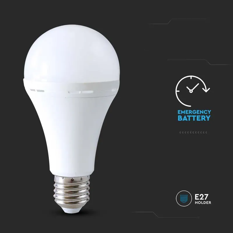 Żarówka Awaryjna LED V-TAC 15W A90 E27 3-4,5H VT-51015 4000K 1200LM