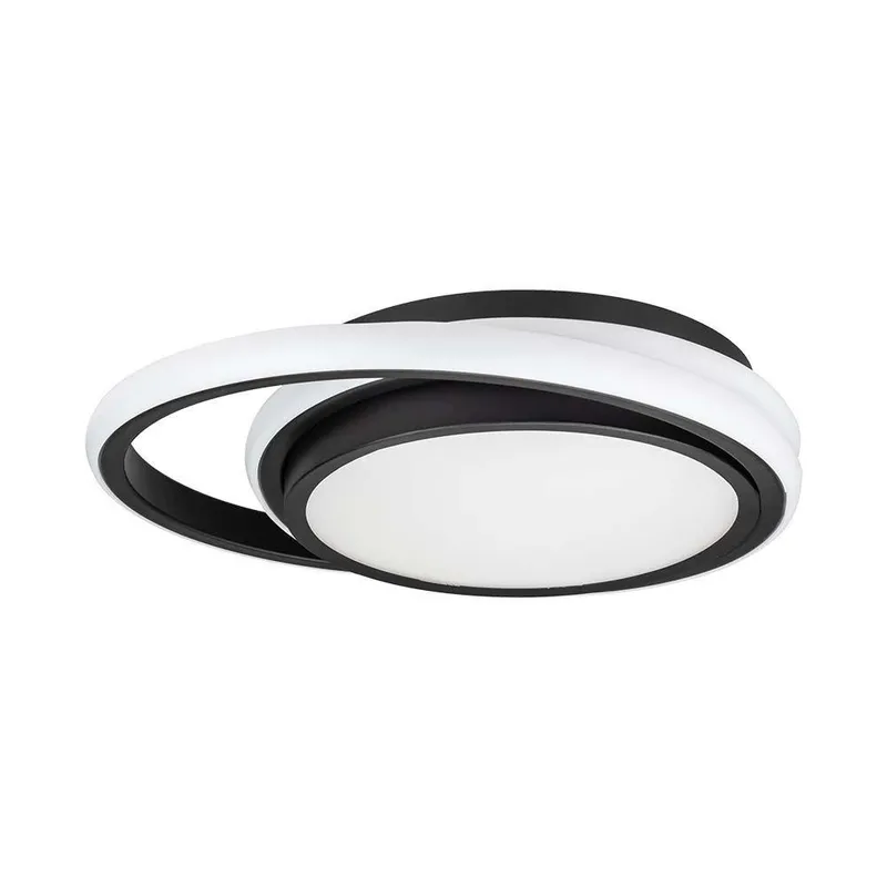 Oprawa Sufitowa Plafoniera V-TAC 24W LED 3w1 Okrągły FI.31CM VT-7783 4000K 2560LM - Czarny
