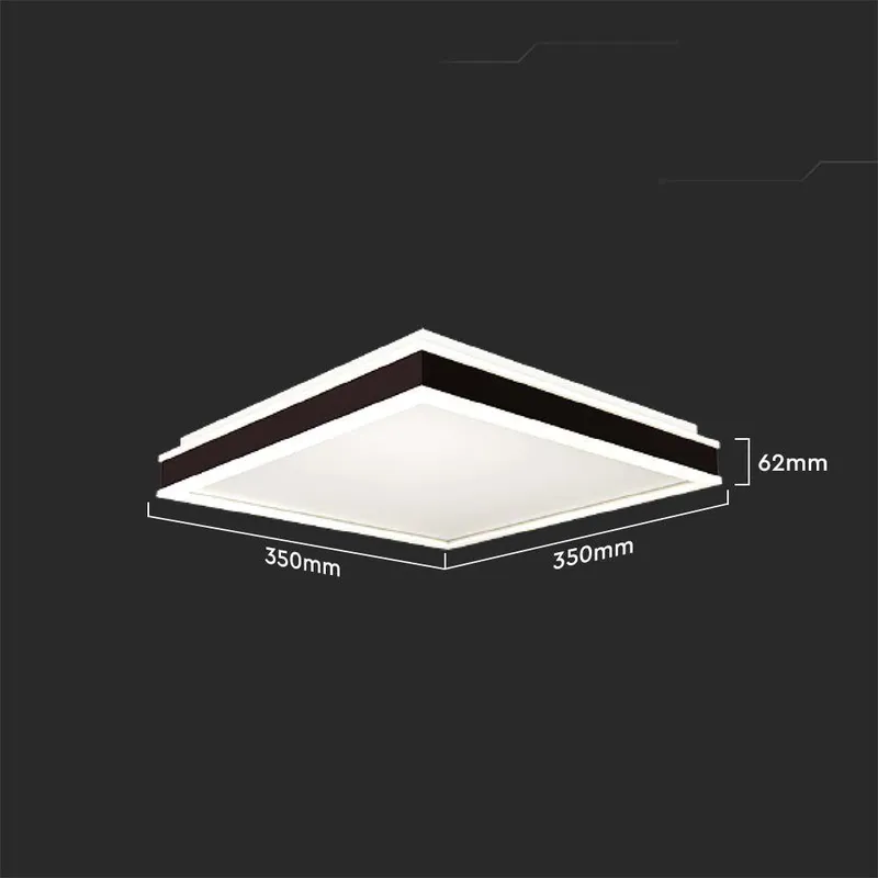 Oprawa Sufitowa Plafoniera V-TAC 18W LED 3w1 Kwadrat 45x45cm VT-7757 4000K 1490LM - Czarny