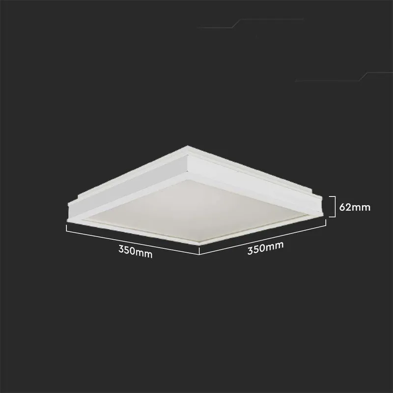 Oprawa Sufitowa Plafoniera V-TAC 18W LED 3w1 Kwadrat 45x45cm VT-7757 4000K 1490LM - Biały