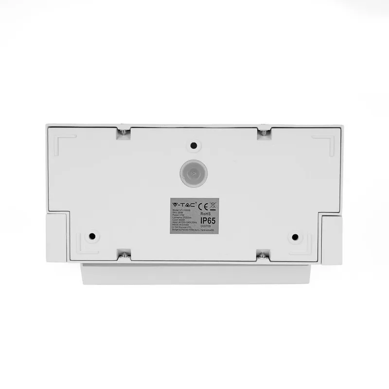 Naświetlacz Elewacyjny V-TAC 17W LED Czujnik Ruchu IP65 VT-11020S 3000K 2520LM - Biała