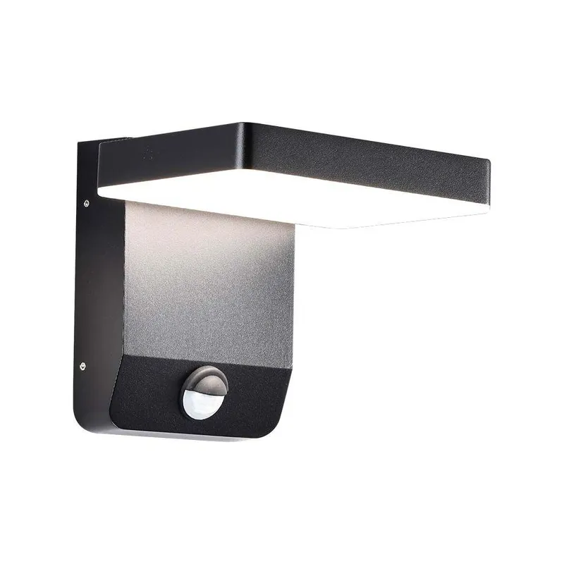 Naświetlacz Elewacyjny V-TAC 17W Czujnik Ruchu IP65 VT-11020S 4000K 2580LM - Czarna