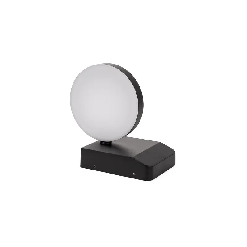 Naświetlacz Elewacyjny V-TAC 17W LED Okrągła IP65 VT-11020 3000K 2520LM - Czarna