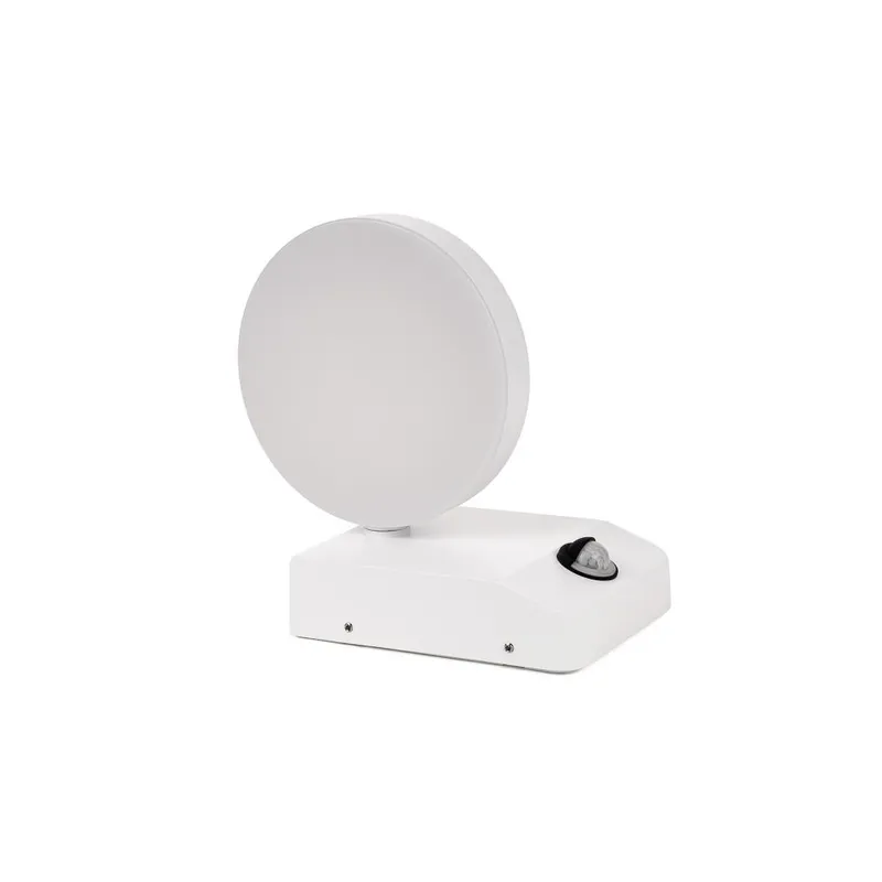 Naświetlacz Elewacyjny V-TAC 17W LED Czujnik Ruchu Okrągła IP65 VT-11020S 3000K 2520LM - Biała