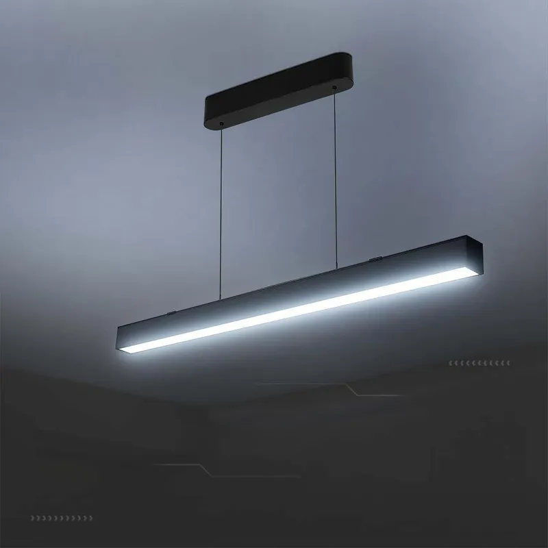 Oprawa V-TAC LED Linear SAMSUNG CHIP 40W CCT Zwieszana 120cm VT-7-44 3000K+4000K+6400K 3400LM 5 Lat Gwarancji - Czarna