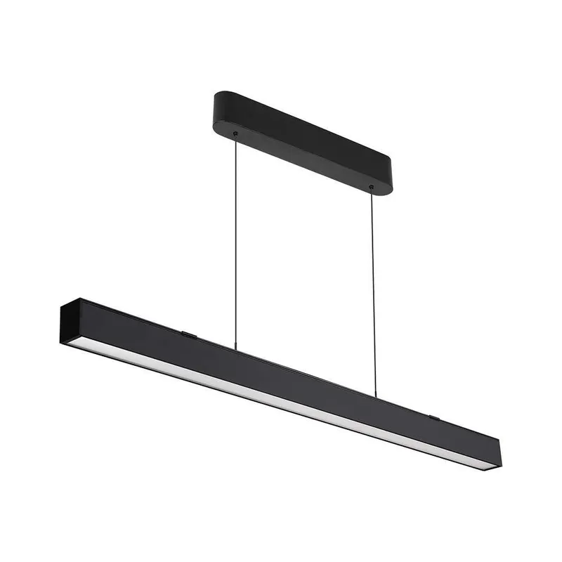 Oprawa V-TAC LED Linear SAMSUNG CHIP 40W CCT Zwieszana 120cm VT-7-44 3000K+4000K+6400K 3400LM 5 Lat Gwarancji - Czarna