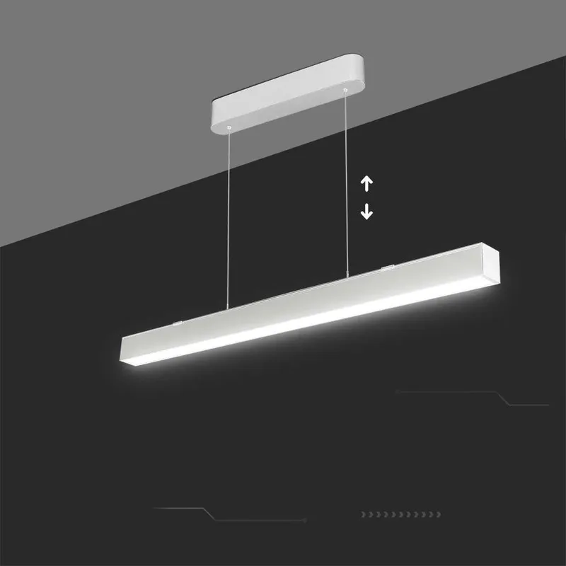 Oprawa V-TAC LED Linear SAMSUNG CHIP 40W CCT Zwieszana 120cm VT-7-44 3000K+4000K+6400K 3400LM 5 Lat Gwarancji - Biała