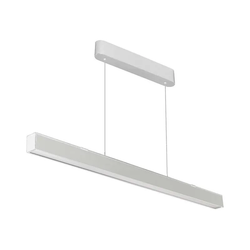 Oprawa V-TAC LED Linear SAMSUNG CHIP 40W CCT Zwieszana 120cm VT-7-44 3000K+4000K+6400K 3400LM 5 Lat Gwarancji - Biała