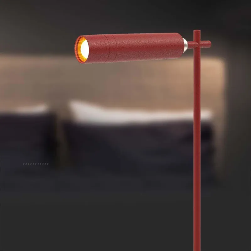Lampka Biurkowa V-TAC 4w1 37cm Kinkiet Klips Latarka 3W LED VT-7413 4000K 300LM - Czerwona