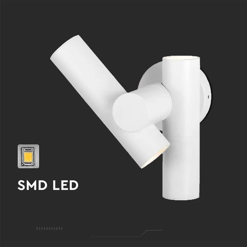 Kinkiet Ścienny V-TAC 6W LED IP44 VT-1186 3000K 620LM - Biały