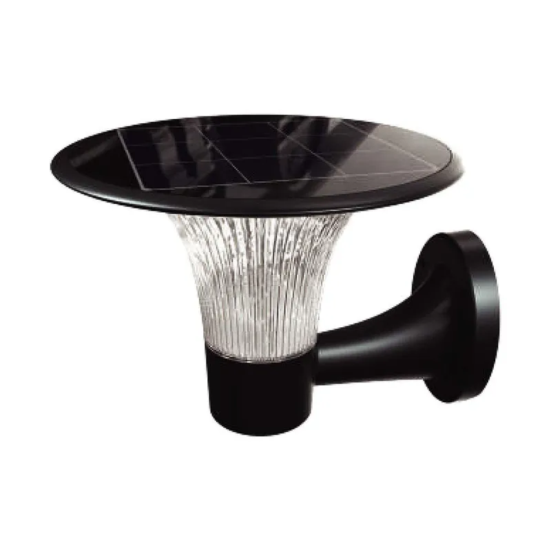 Kinkiet Ogrodowy Solarny V-TAC 15W LED IP65 Czujnik Ruchu CCT VT-425 6000K+4000K 1900LM 3 Lata Gwarancji - Czarny