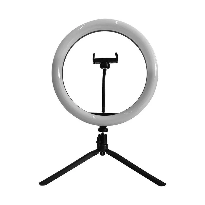 Lampa Pierścieniowa LED Ring V-TAC 10W FI255MM Statyw Pilot VT-45010 3200K-5500K 550LM