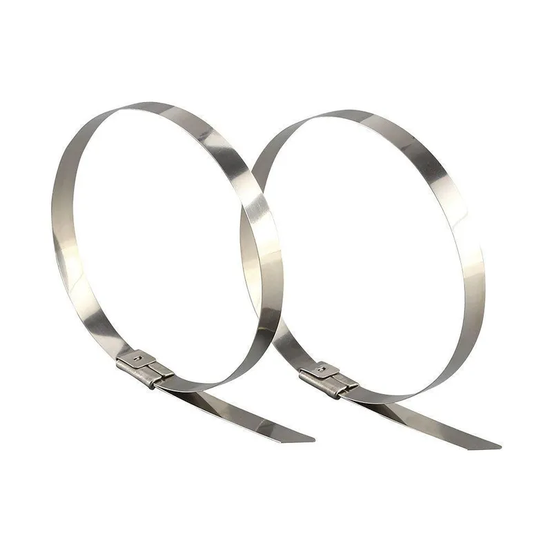Opaski Kablowe Ze Stali Nierdzewnej V-TAC 4,6x200mm (Opak. 100szt)