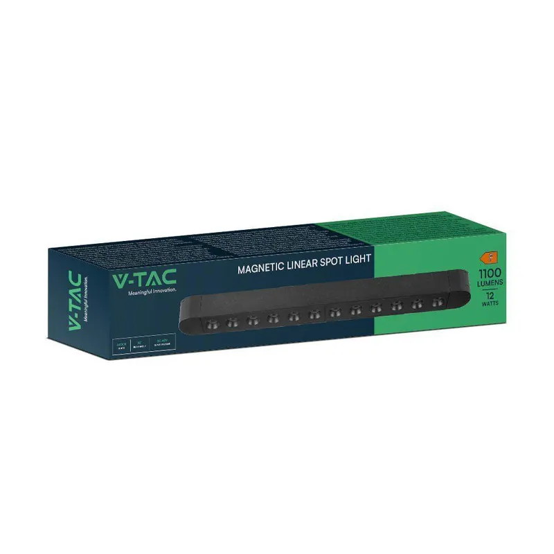 Oprawa Szynoprzewód Magnetyczny 48V V-TAC 12W LED 35ST VT-4212 4000K 1100LM 3 Lata Gwarancji