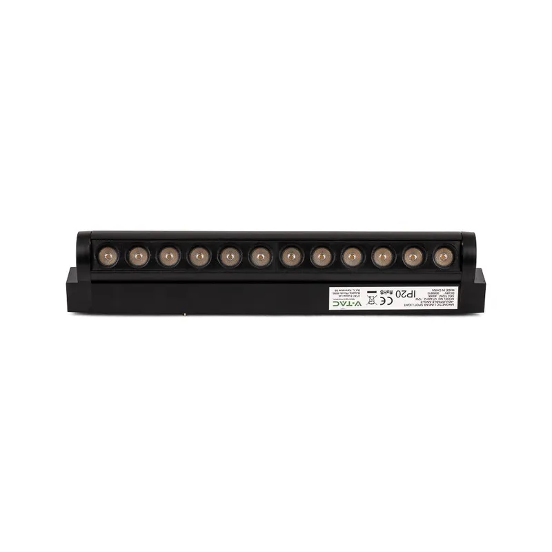 Oprawa Projektor Szynoprzewód Magnetyczny 48V V-TAC 12W LED 34ST VT-42012 6400K 1300LM 3 Lata Gwarancji