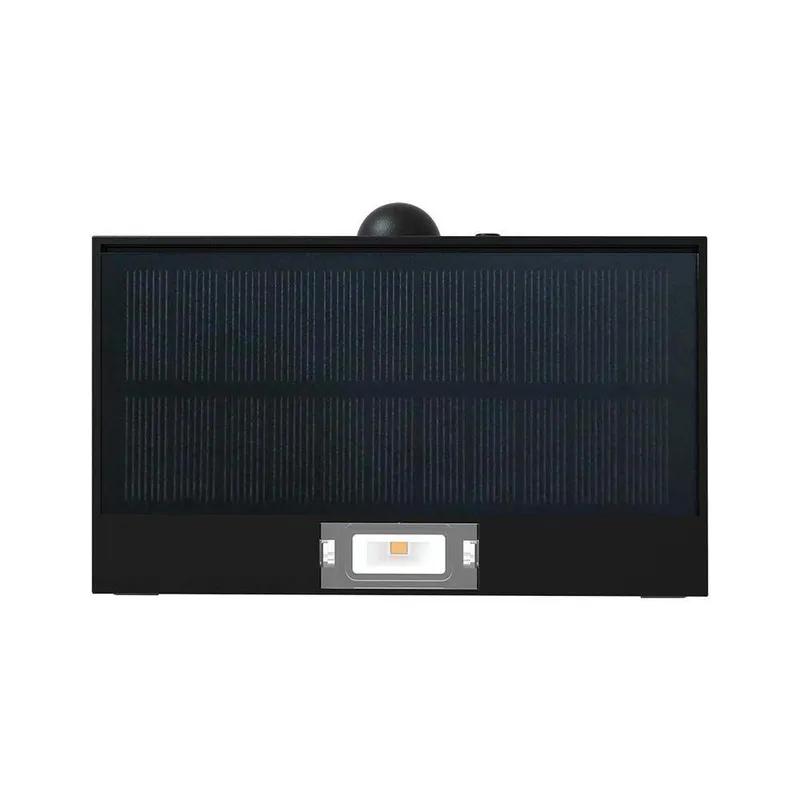 Kinkiet Ogrodowy Ścienny Solarny V-TAC 3W CCT Czujnik Ruchu VT-403 3000K-4000K 350LM - Czarny