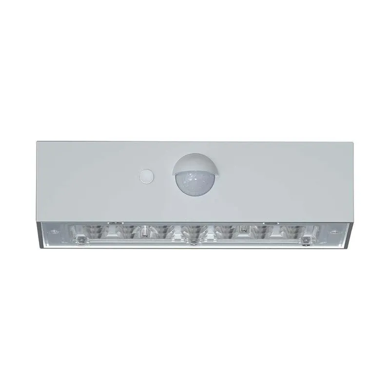 Kinkiet Ogrodowy Ścienny Solarny V-TAC 3W CCT Czujnik Ruchu VT-403 3000K-4000K 350LM - Biały