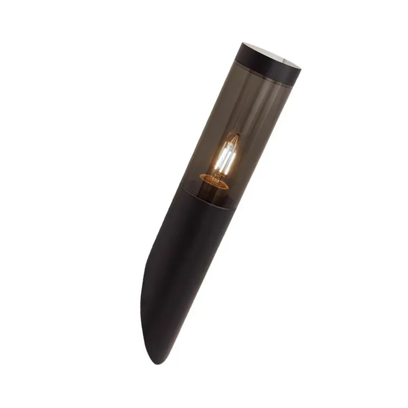 Kinkiet Ogrodowy V-TAC 400x76mm Ścienny IP44 E27 VT-1183 - Czarny