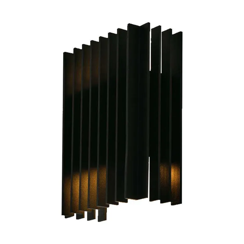 Kinkiet Ścienny V-TAC 2x6W LED Góra Dół IP65 VT-1189 3000K 1250LM - Czarny