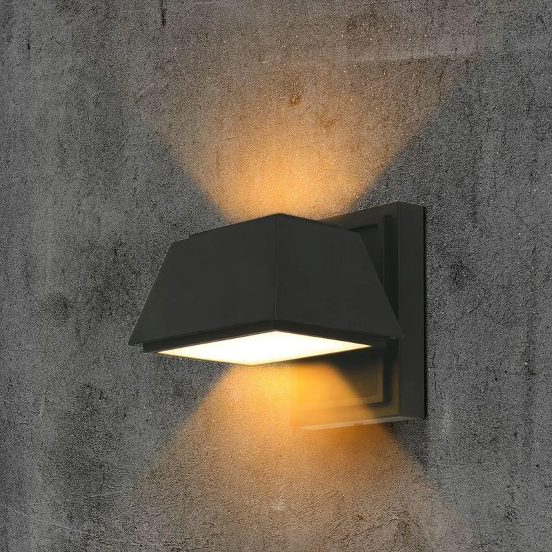 Kinkiet Ścienny V-TAC 14W LED Góra Dół IP65 VT-1192 3000K 1950LM - Czarny